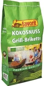Favorit Kokos Grill-Briketts,  5kg