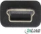 InLine USB 2.0 Adapterkabel Stecker A auf Mini-B 5-polig Stecker, 5m Vorschaubild