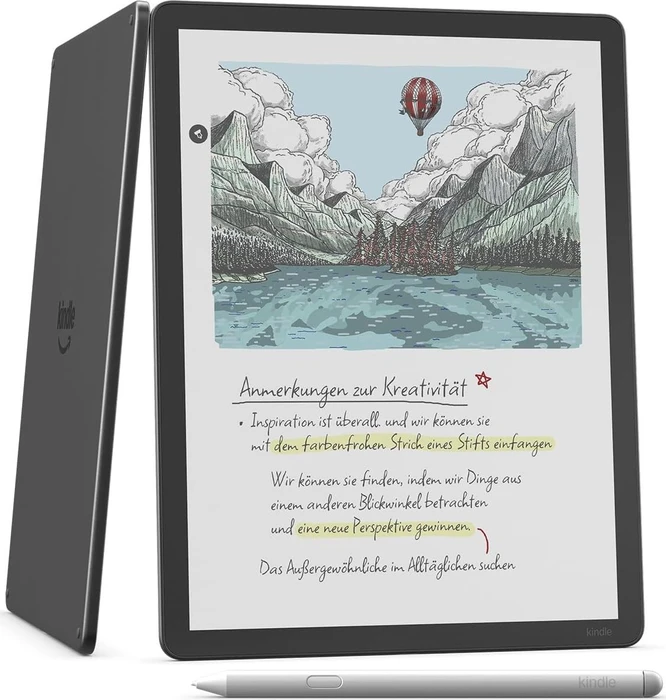 Amazon Kindle Scribe Colorsoft 1. Gen (2025), Graphit, 64GB Flash, mit Premium Eingabestift