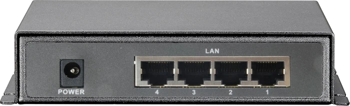 LevelOne FSW Desktop Switch, 5x RJ-45, 120W passiv PoE