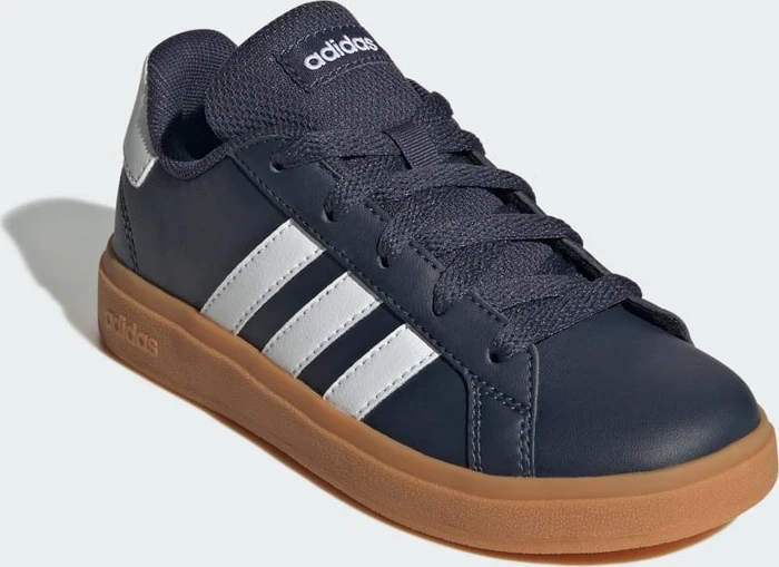 adidas Grand Court Lifestyle Tennis Lace-Up shadow navy/cloud white/gum (Junior)