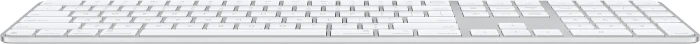 Apple Magic Keyboard mit Touch ID und Ziffernblock für Mac mit Apple Chip (USB-C), weiß/silber, USB/Bluetooth, RU (MXK73RS/A) – Bild 2 von 5