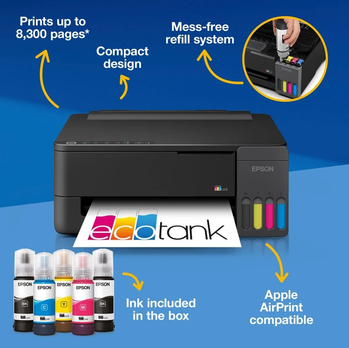 Epson EcoTank L1350, Tinte, mehrfarbig