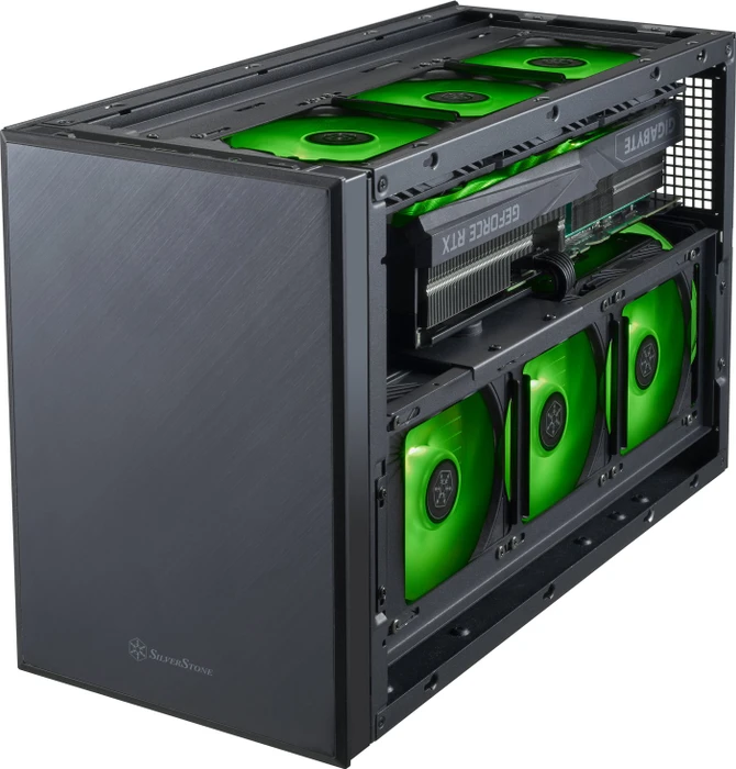 SilverStone Sugo 17, schwarz