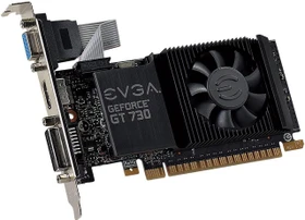 EVGA GeForce GT 730 low profile, 2GB GDDR5, VGA, DVI, HDMI