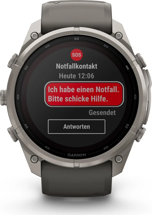 Garmin Fenix 9 Pro Solar inReach 51mm titanium/pebble grey
