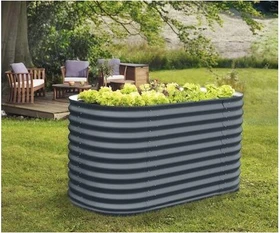 Vitavia Vita 858 Basic Hochbeet oval 162x82cm granit