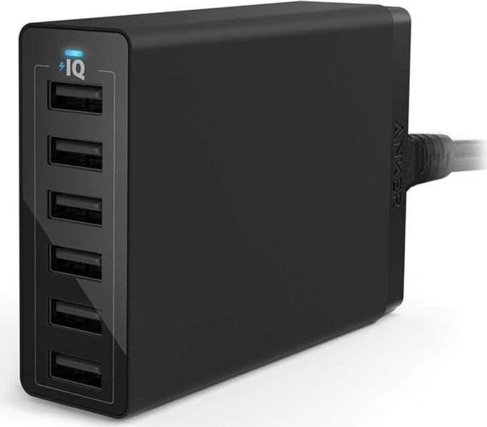 Anker PowerPort 6 schwarz