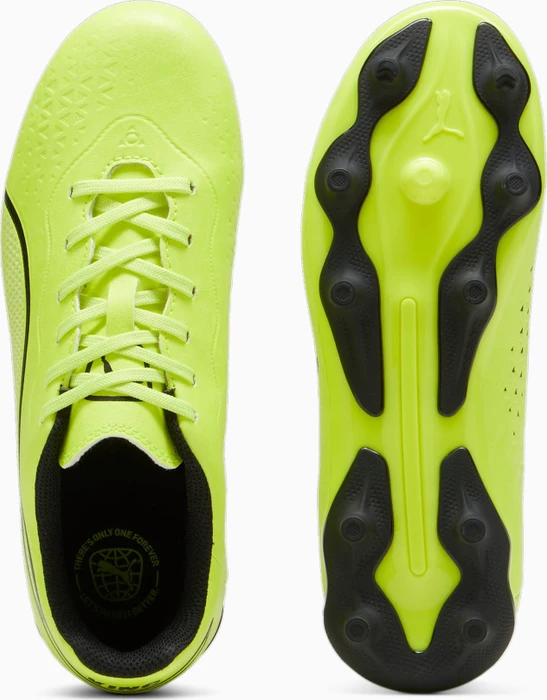 Puma King Match FG/AG electric lime/puma black/poison pink