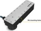 EK Water Blocks EK-Pro Pump Reservoir Manifold X6 D5, Acetal, schwarz, mit Pumpe Vorschaubild