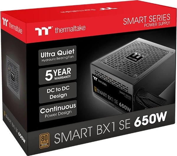Thermaltake Smart BX1 SE 650W, ATX 2.4