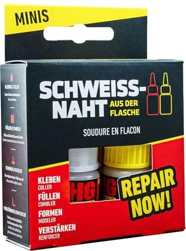 HG Power Glue Schweissnaht aus der Flasche Universalkleber, 5g