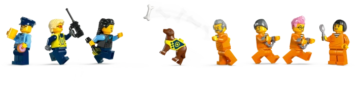 LEGO City - Polizeistation auf der Gefängnisinsel