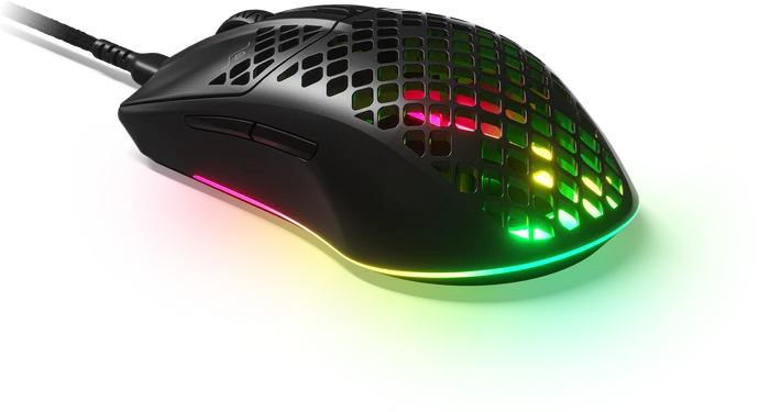 SteelSeries Aerox 3 Onyx 2022 Edition, schwarz, USB