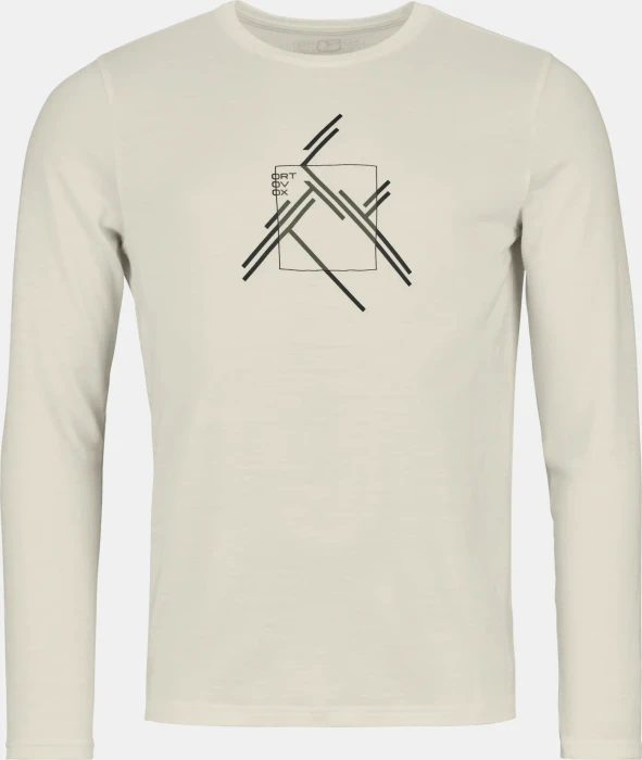 Ortovox 185 Merino Mountain Cutout Funktionsshirt langarm non dyed (Herren)