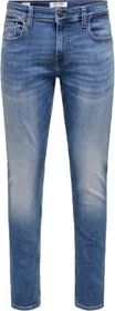 ONLY & SONS Slim Low Loom Jeans medium blue denim (Herren)