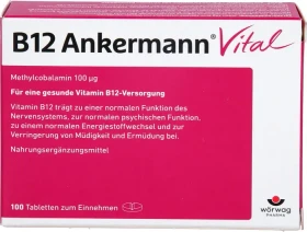 B12 "Ankermann" Vital Tabletten, 100 Stück