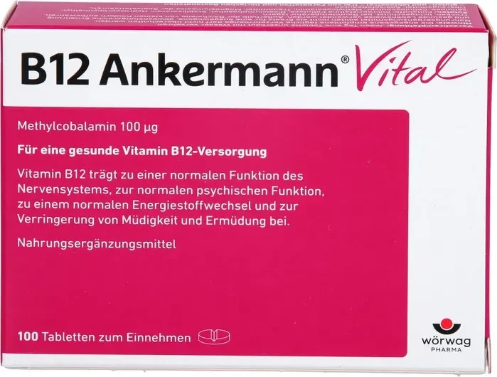 B12 "Ankermann" Vital Tabletten, 100 Stück