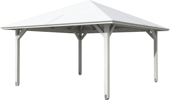Skan Holz Cannes 3 Pavillon weiß
