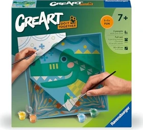 Ravensburger Malen nach Zahlen CreArt Do it together - Krokodil