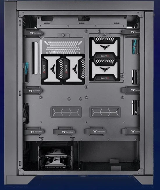 Thermaltake CTE T500 Air, schwarz, Glasfenster