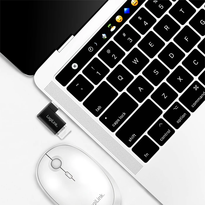 LogiLink USB 3.0 Adapter, USB-C 3.0 [Stecker] auf USB-A 3.0 [Buchse], horizontal gewinkelt 90°