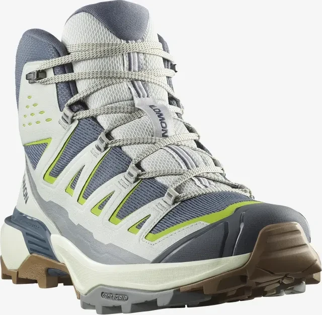 Salomon X Ultra 360 Edge Mid GTX turbulence/metal/dark citron (Herren)