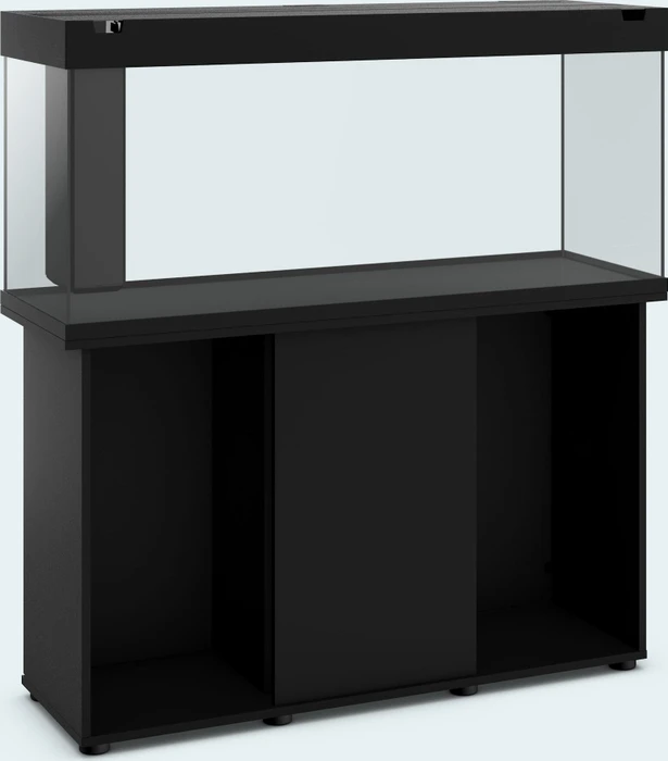 Juwel Rio 240 LED Aquarium-Set mit Unterschrank, schwarz/schwarz, 240l