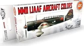 AK-Interactive 3rd Gen Acrylic Colors WWII IJAAF Aircraft Colors Farbset, 8-tlg.
