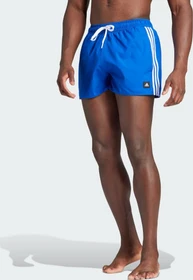 adidas 3-Streifen CLX Badeshorts royal blue/white (Herren)