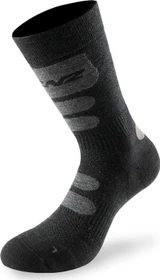 Lenz Trekking 8.0 Wandersocken schwarz