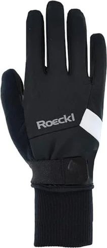 Roeckl Lappi 2 Laufhandschuhe schwarz/weiß