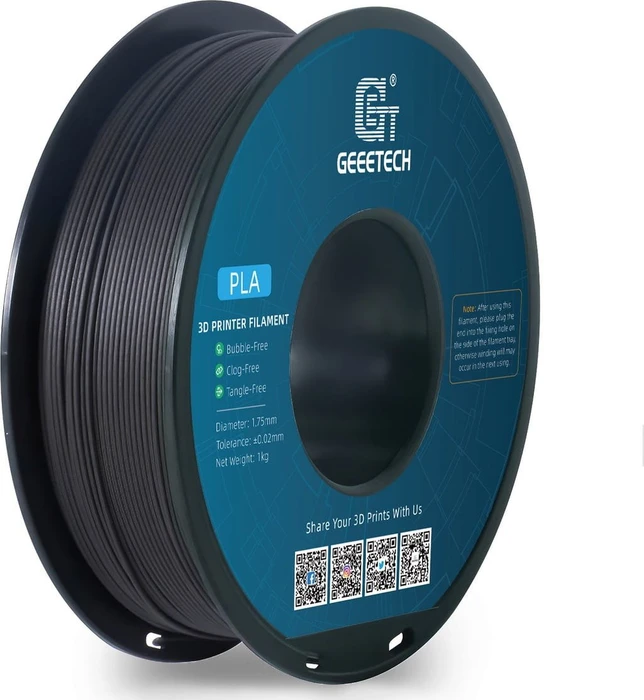 Geeetech PLA, Wood Ebony, Spule, 1.75mm, 1.00kg