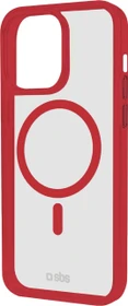 SBS Mobile Mag Frame Case für Apple iPhone 15 rot