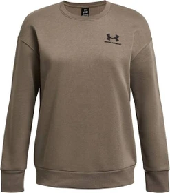 Under Armour Essential Fleece Sweatshirt taupe dusk/black (Damen)