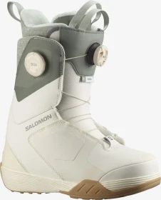 Salomon Kiana Dual BOA Softboot vanilla ice/agave green (Damen) (Modell 2025/2026)