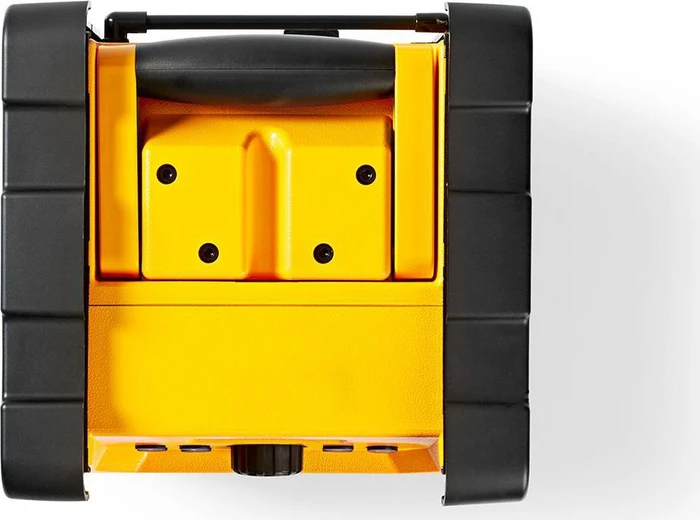 Nedis FM Batterie-/Elektro-Baustellenradio gelb/schwarz