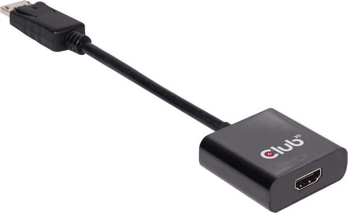 Club 3D aktiver Adapter, DisplayPort 1.2 Stecker auf HDMI 2.0 Buchse