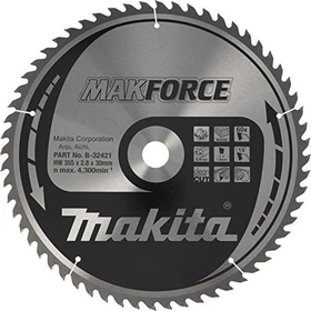 Makita MakForce Kreissägeblatt 60Z, 355x2.8x30mm, 1 Stück