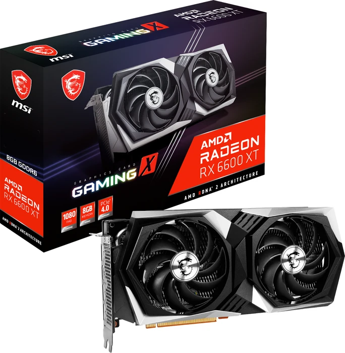 MSI Radeon RX 6650 XT Gaming X 8G, 8GB GDDR6, HDMI, 3x DP