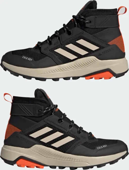 adidas Terrex Trail Maker Mid Cold.RDY core black/wonder beige/semi impact orange (Damen)
