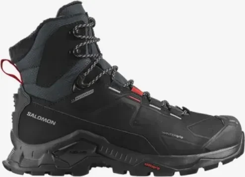 Salomon Quest Winter Thinsulate CSWP black/goji berry/monument (Herren)