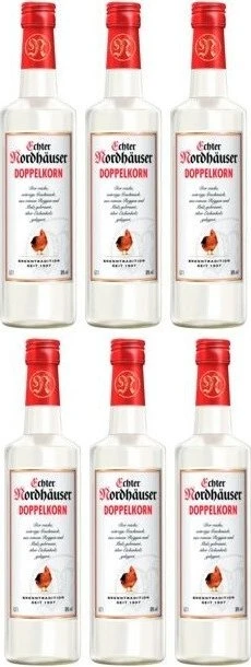 Echter Nordhäuser Doppelkorn 6x 700ml