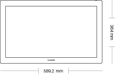 Huion Kamvas Pro 24 (4K), Silvery Frost