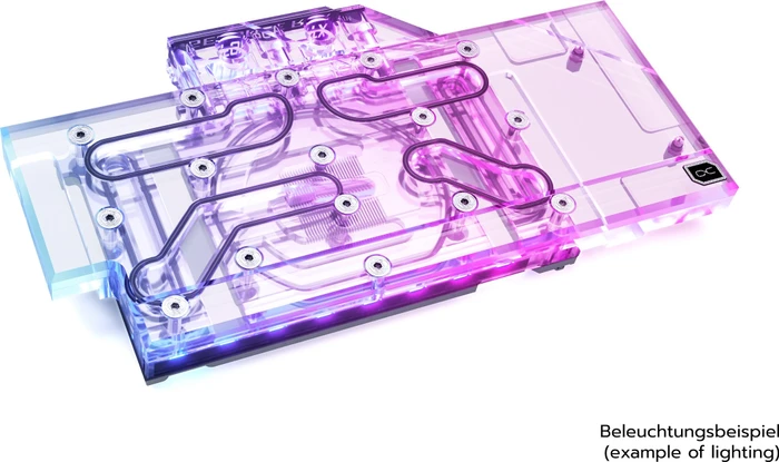Alphacool Eisblock Aurora Acryl GPX-N RTX 3090/3080 Gaming/Eagle mit Backplate