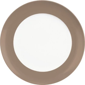 Seltmann Weiden Liberty pure colors Frühstücksteller 22, 22.6cm cocoa brown