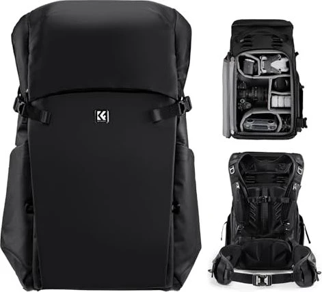 K&F Concept Star Wander Kamerarucksack 30L schwarz