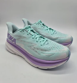 Hoka Clifton 9 Wide sunlit ocean/lilac mist (Damen)