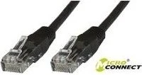 MicroConnect Patchkabel, Cat5e, U/UTP, RJ-45/RJ-45, 5m, schwarz