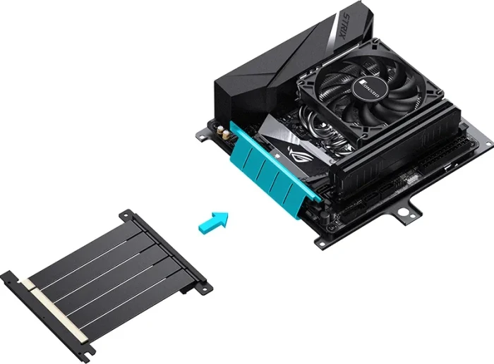 Jonsbo NV10, silber, Mini-ITX